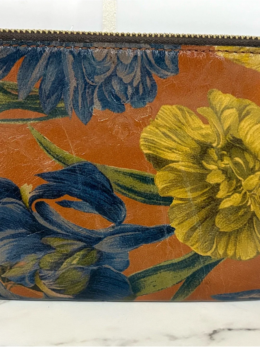 Patricia Nash Wristlet Colorful Floral Enlightened Garden Pattern